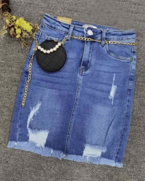 Spódnice damskie jeansowe (34-42) TP14568