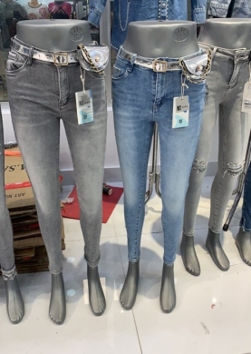 Spodnie jeansowe damskie (XS-XL) TP14656