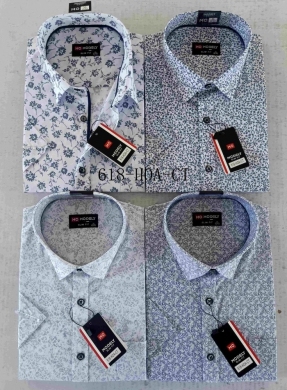 Koszule męskie na krótki rękaw (M-3XL) DH14523