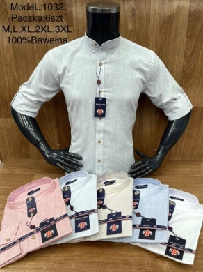 Koszule męskie na długi rękaw - Tureckie (M-3XL) TPA3606