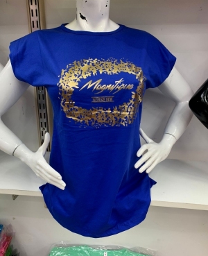 Bluzka damska na krótki rękaw - Turecka (M-XL) TP10393