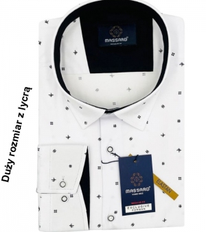 Koszule męskie na długi rękaw - Tureckie (3XL-6XL) DH19084
