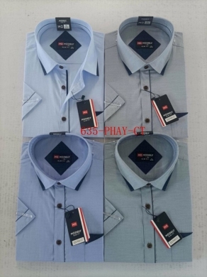 Koszule męskie na krótki rękaw (39/40-46/47) TP8041