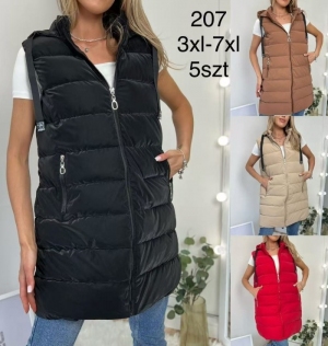 Kamizelka damska zimowa (3XL-7XL) NG2788