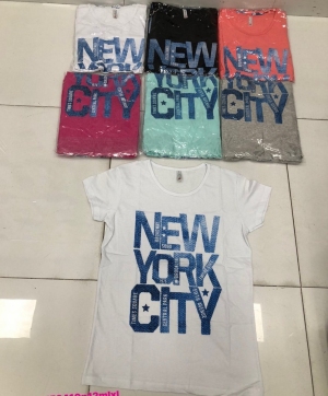 Bluzka damska na krótki rękaw - Turecka (M-XL) DH17610