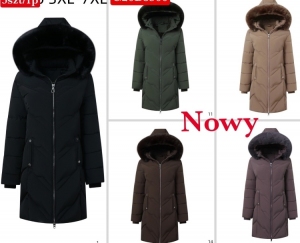 Kurtka damska zimowa (3XL-7XL) DH5170