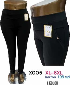Spodnie materiałowe damskie (XL-6XL) TP4251