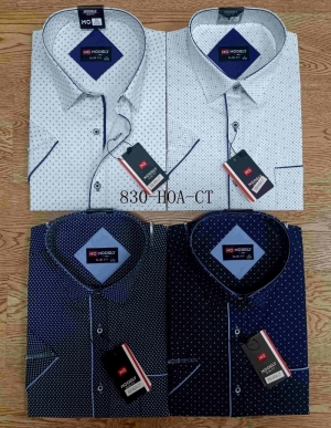 Koszule męskie na krótki rękaw (M-3XL) DH14498