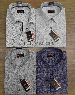 Koszule męskie na krótki rękaw (3/4XL-7/8XL) DH14578
