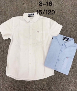 Koszule chłopięce na krótki rękaw (8-16) TP3889