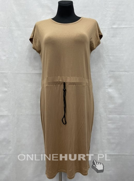 Sukienki damskie krótki rękaw - Polskie (XL-3XL) TP12617