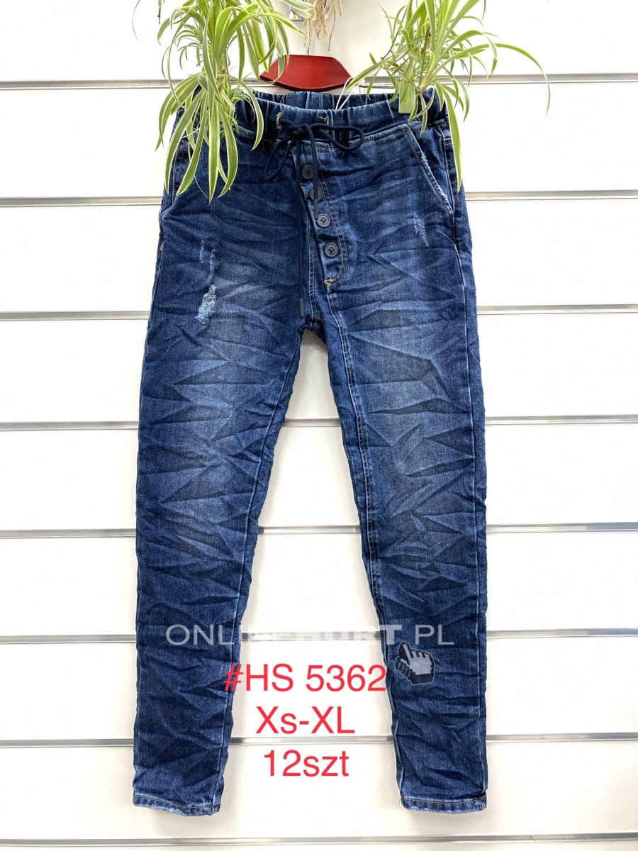 Spodnie jeansowe damskie (XS-XL) TP18085