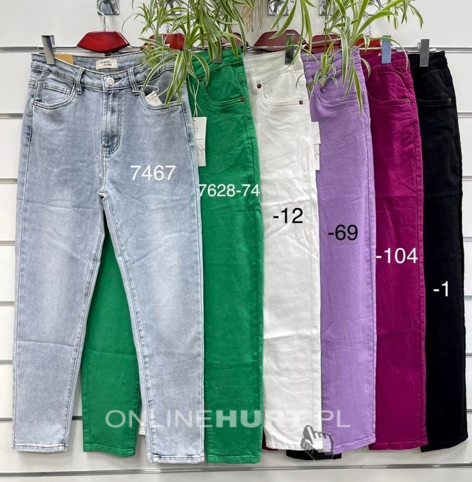 Spodnie jeansowe damskie (34-42) TP16885