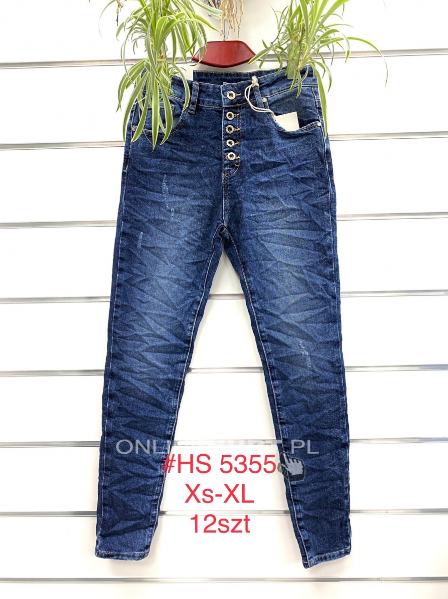 Spodnie jeansowe damskie (XS-XL) TP18082