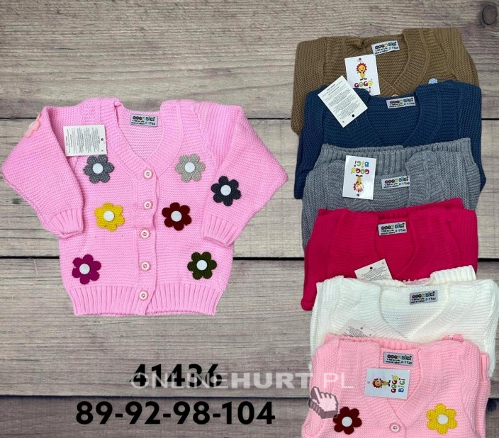 Swetry dziewczęce- Tureckie (80-104) TP17034