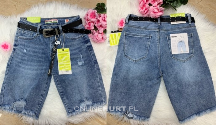 Szorty damskie jeansowe (26-31) TP14755