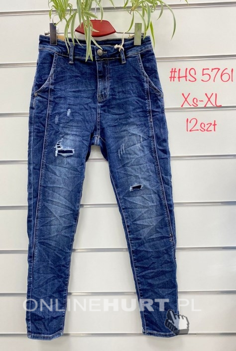 Spodnie jeansowe damskie (XS-XL) TP22391