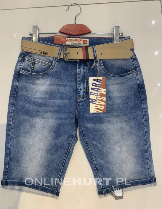 Szorty męskie jeansowe (30-38) TP11405