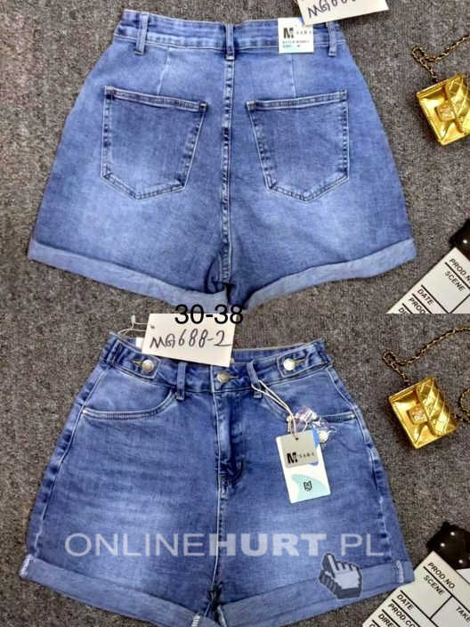 Szorty damskie jeansowe (30-38) TP13862