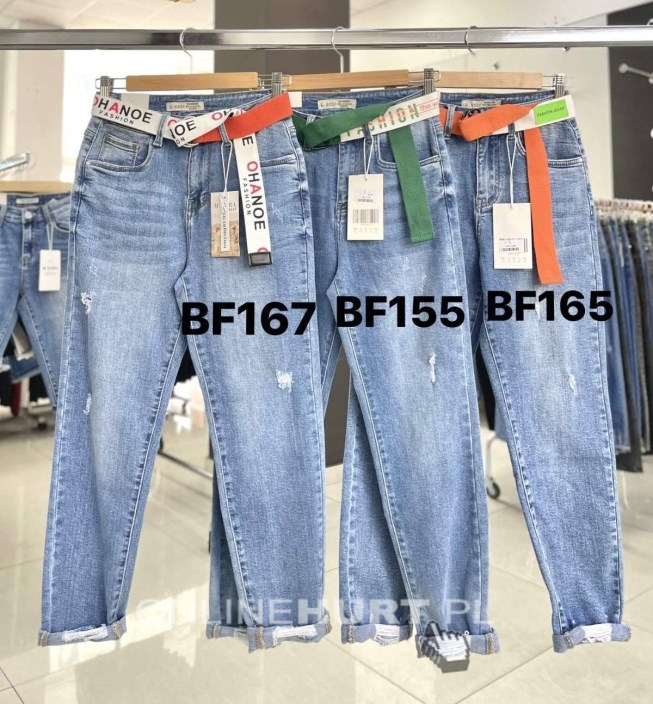 Spodnie jeansowe damskie (XS-XL) TP14648