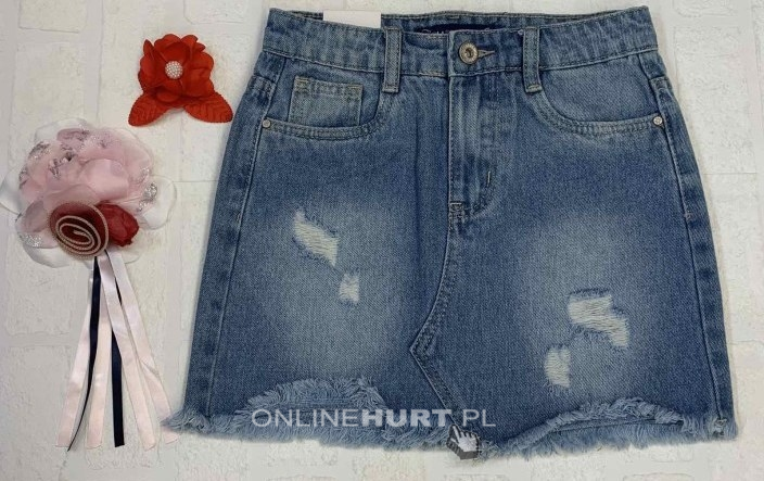 Spódnice dziewczięce jeansowe (8-16 lat) TP6855